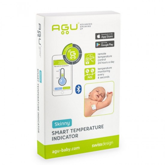 Pametni indikator telesne temperature - AGU Skinny